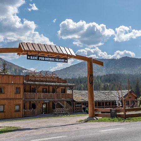 Ranc Pod Ostrou Skalou Pensionat Stratená Exteriör bild